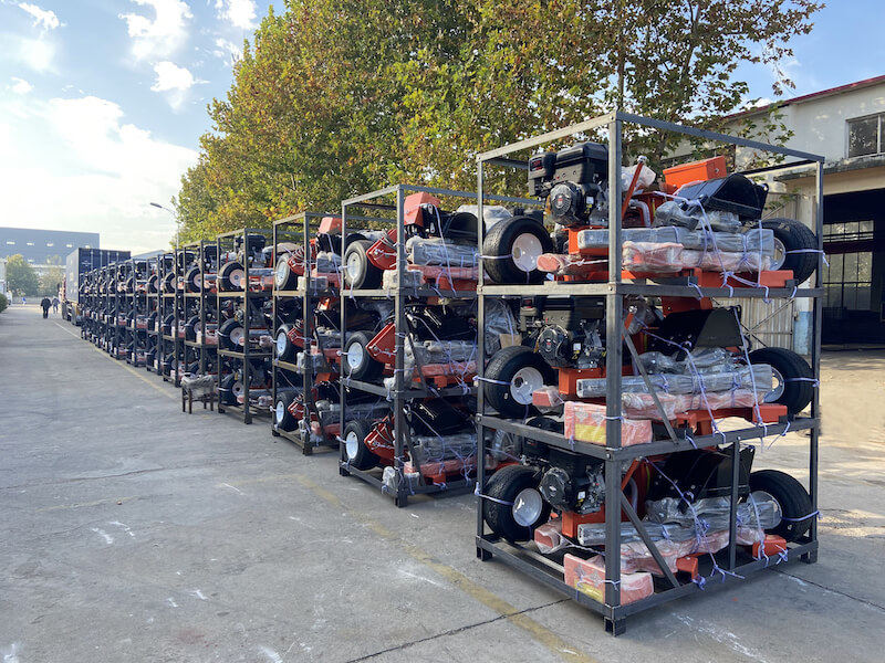 Remolque remolque mini excavador con rotación de 360 ​​°
